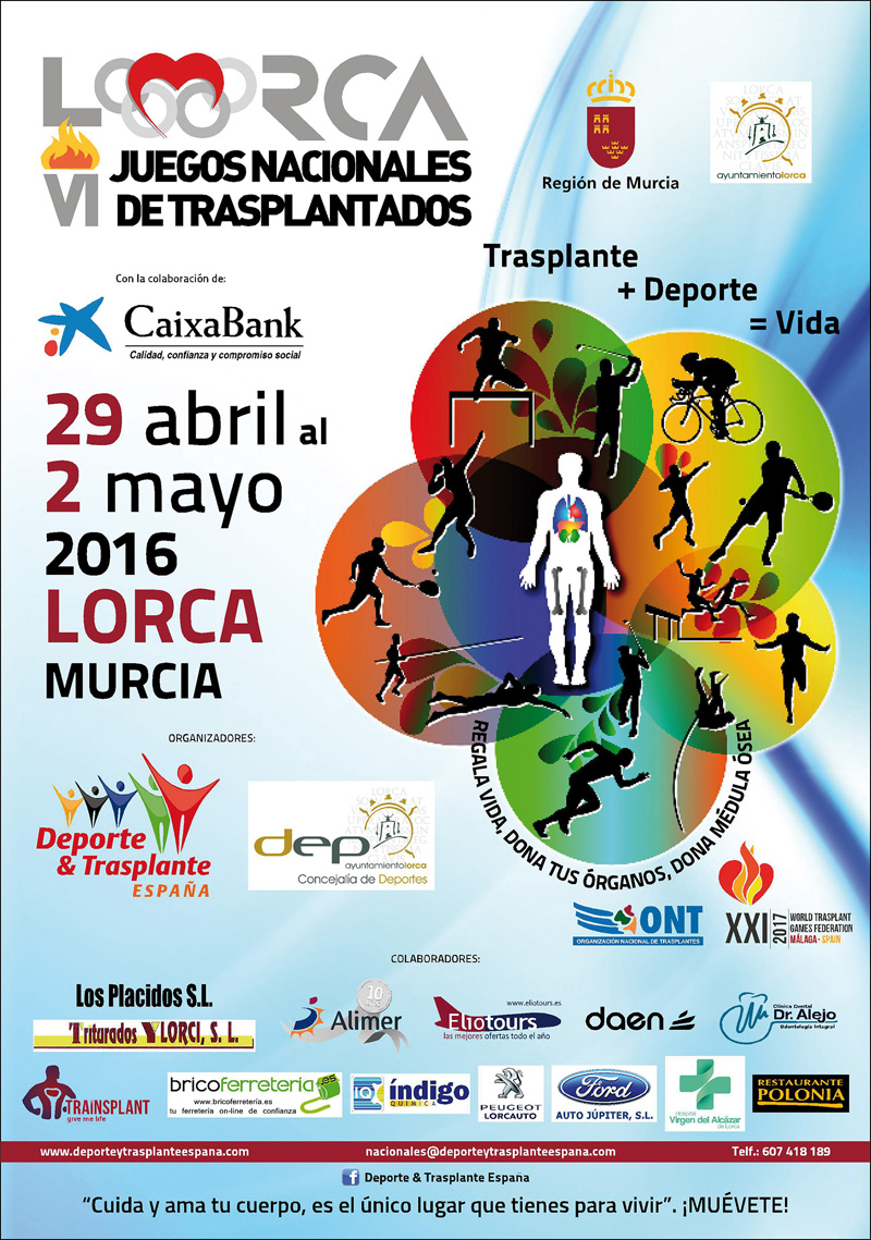 VI Juegos Nacionales para Trasplantados
